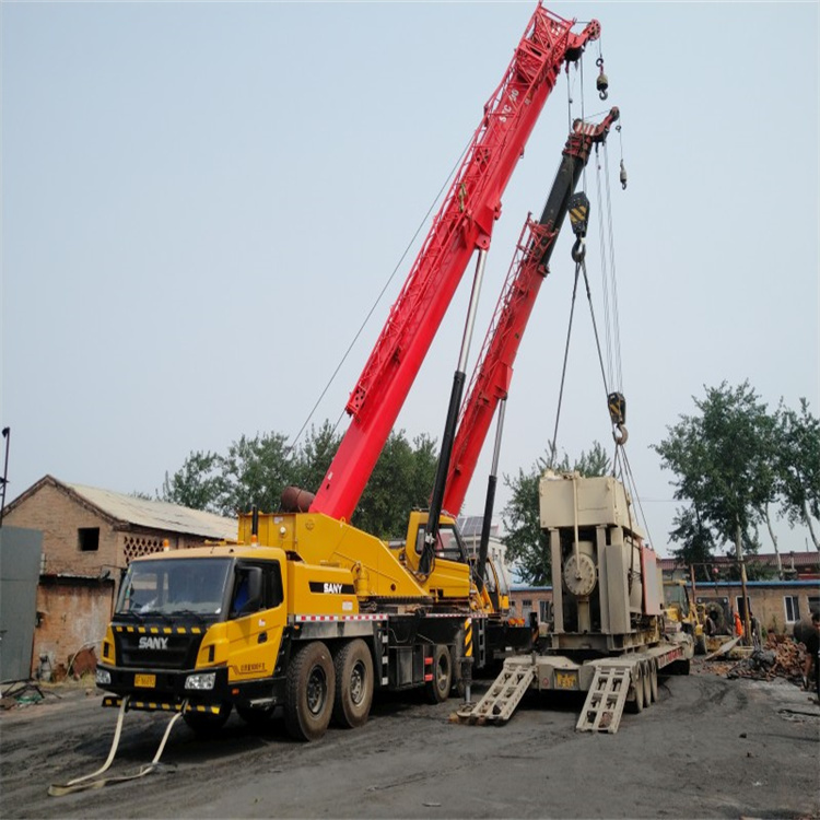 龙口附近大吊车出租|工地吊装设备租赁